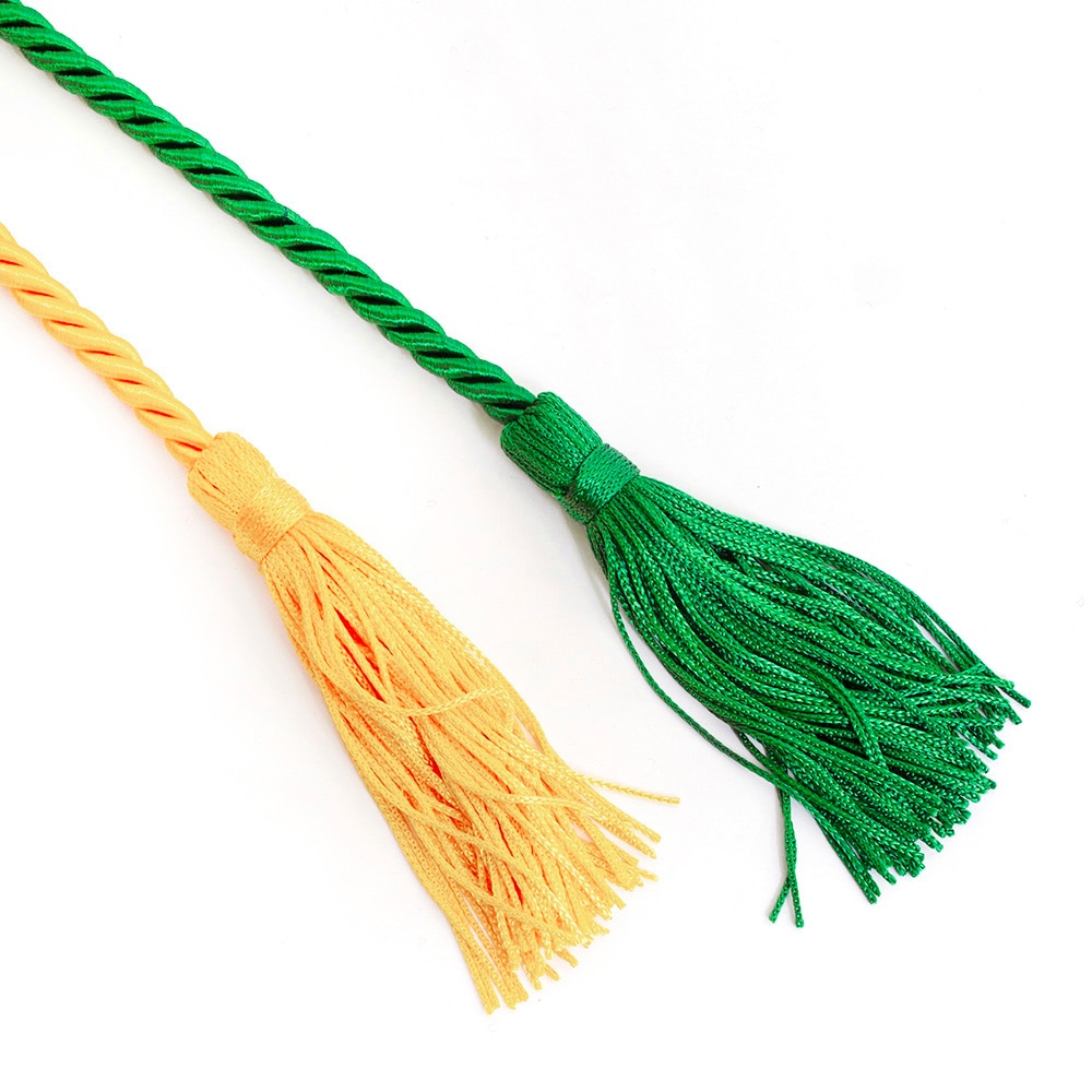 Ducks Spirit, Josten's, Honor Cord, Grad, Double Cord, 345111, Maize